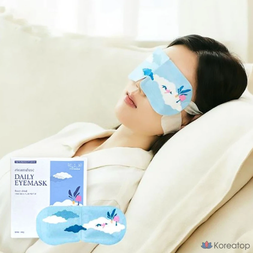 Тканевая маска для глаз Steambase Daily Eye Mask Cloud Blanket Scent, 30 шт., фото 5
