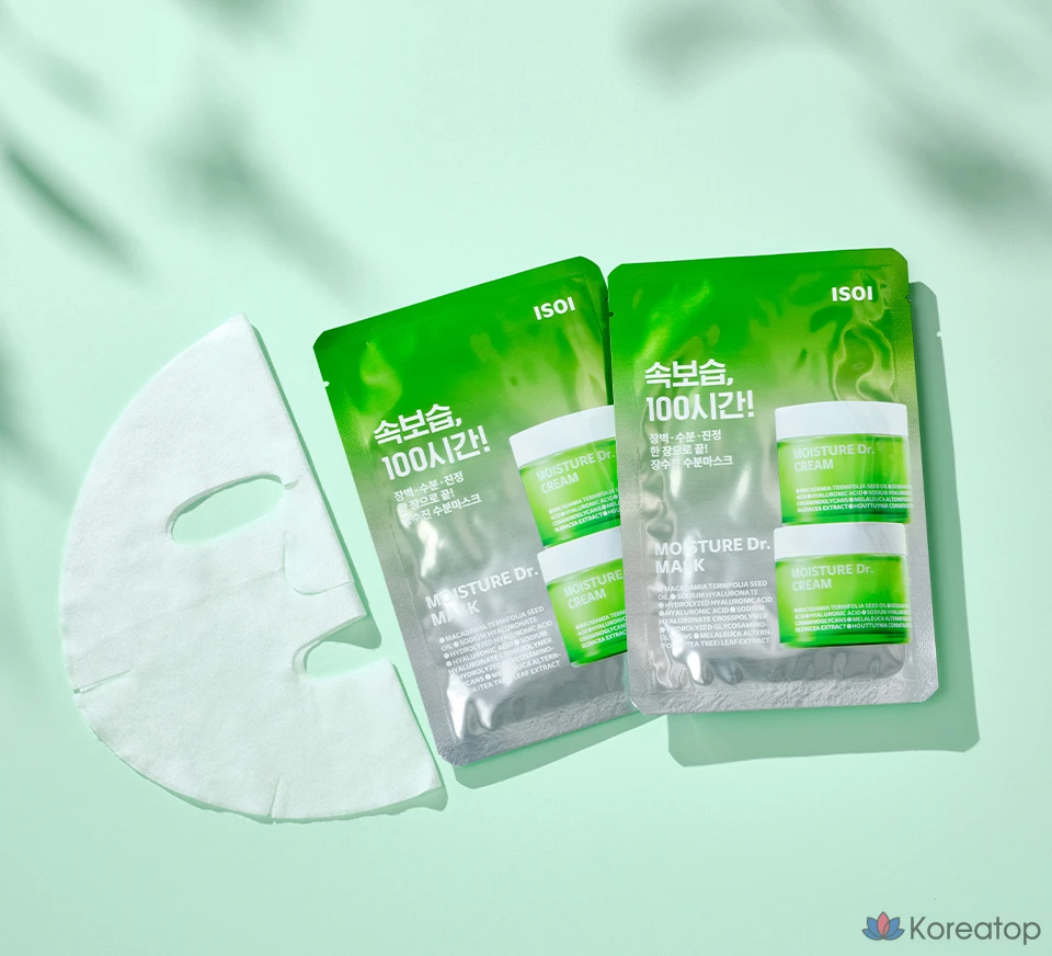 Тканевая маска для лица Isoi Moisture Doctor Jang Sujin Mask, 10 шт.