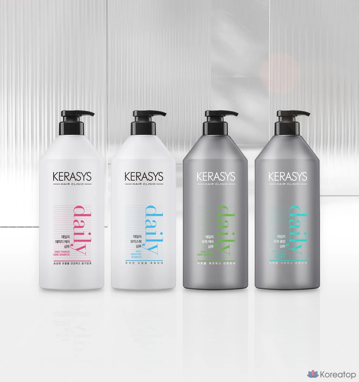 Шампунь KeraSys Daily Scalp Cooling Shampoo, 1.5 л, 1 шт.