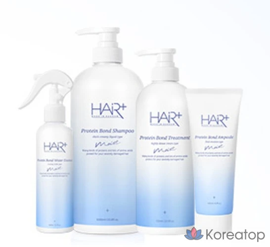 Шампунь Hair Plus Protein Bond Moist Shampoo Fresh Citrus Powder, 1 л, 1 шт.