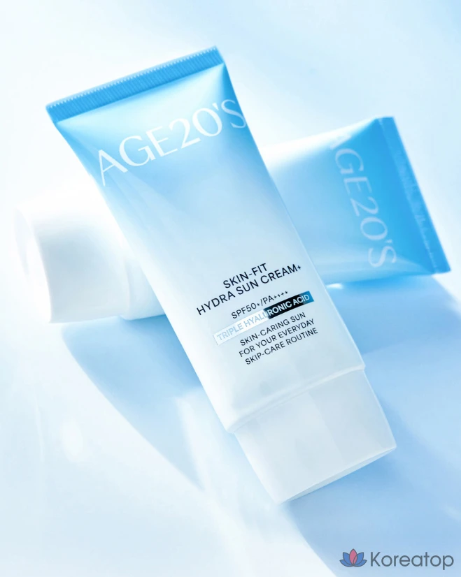 Солнцезащитный крем AGE 20S Orholiday Edition Skin Fit Moist Sun Cream Plus SPF50+ PA++++, 100 мл, 2 шт.
