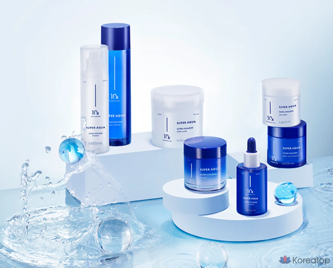 Ампульная сыворотка Missha Super Aqua Ultra Hyalon Ampoule, 47 мл, 1 шт.