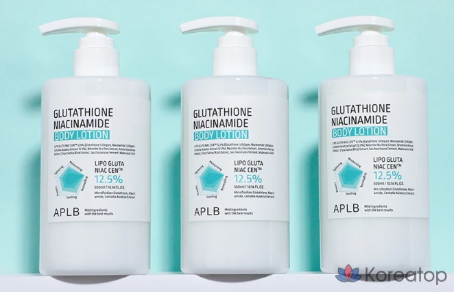 Лосьон для тела APLB Glutathione Niacinamide, 300 мл, 1 шт.