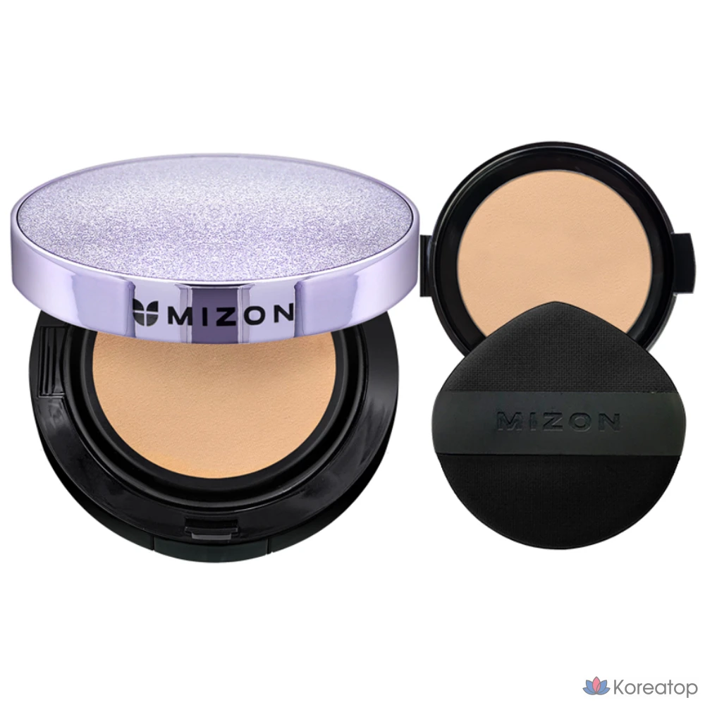 Кушон Mizon Vegan Collagen Essence Mesh Cushion, оттенок 21, 15 г, 2 шт.