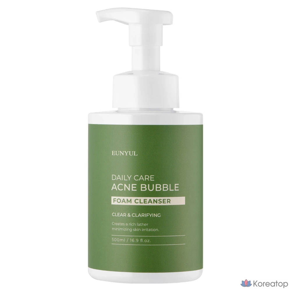 Пенка для умывания Eunyul Daily Care Acne Bubble Foam Cleanser, 500 мл, 1 шт.