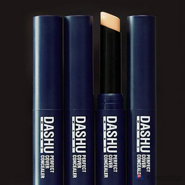 Консилер DASHU Men's Perfect Cover Concealer, оттенок 24, 2.2 г, 1 шт.