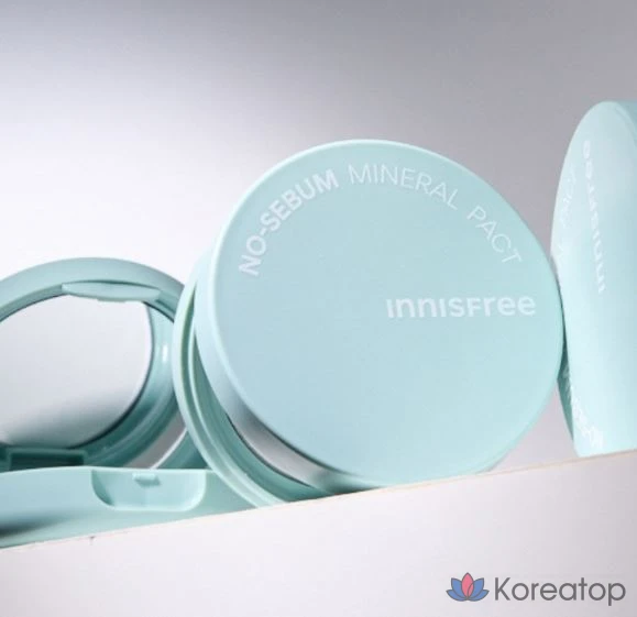 Пудра-компакт Innisfree No Sebum Mineral Pact, 8.5 г, 1 шт.