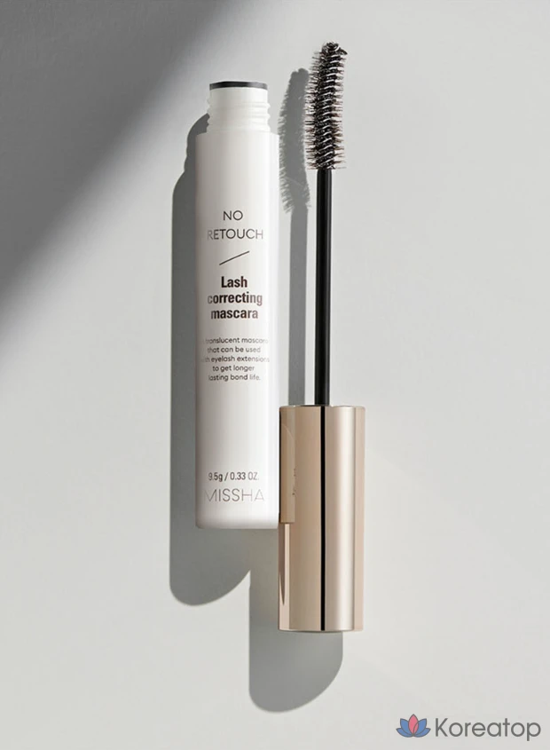 Тушь для ресниц Missha No Retouch Fix Mascara, прозрачная, 9.5 г, 1 шт., фото 3