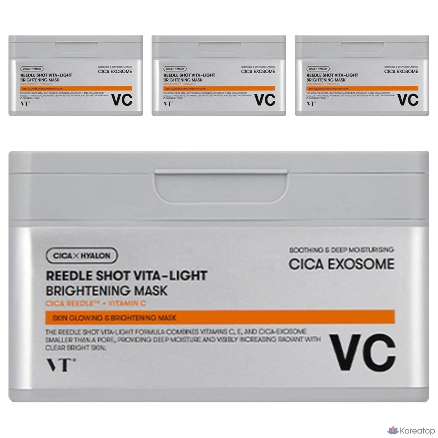 Тканевая маска для лица VT Cosmetics Reedle Shot Vita-Light Brightening Mask, 120 шт.