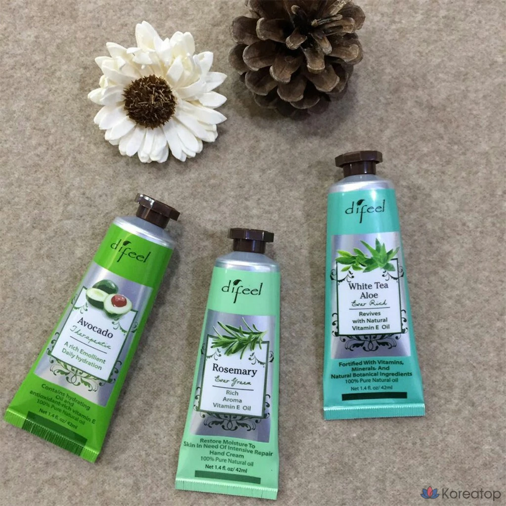 Крем для рук Difeel Nature Hand Cream, 40 г, 12 шт.