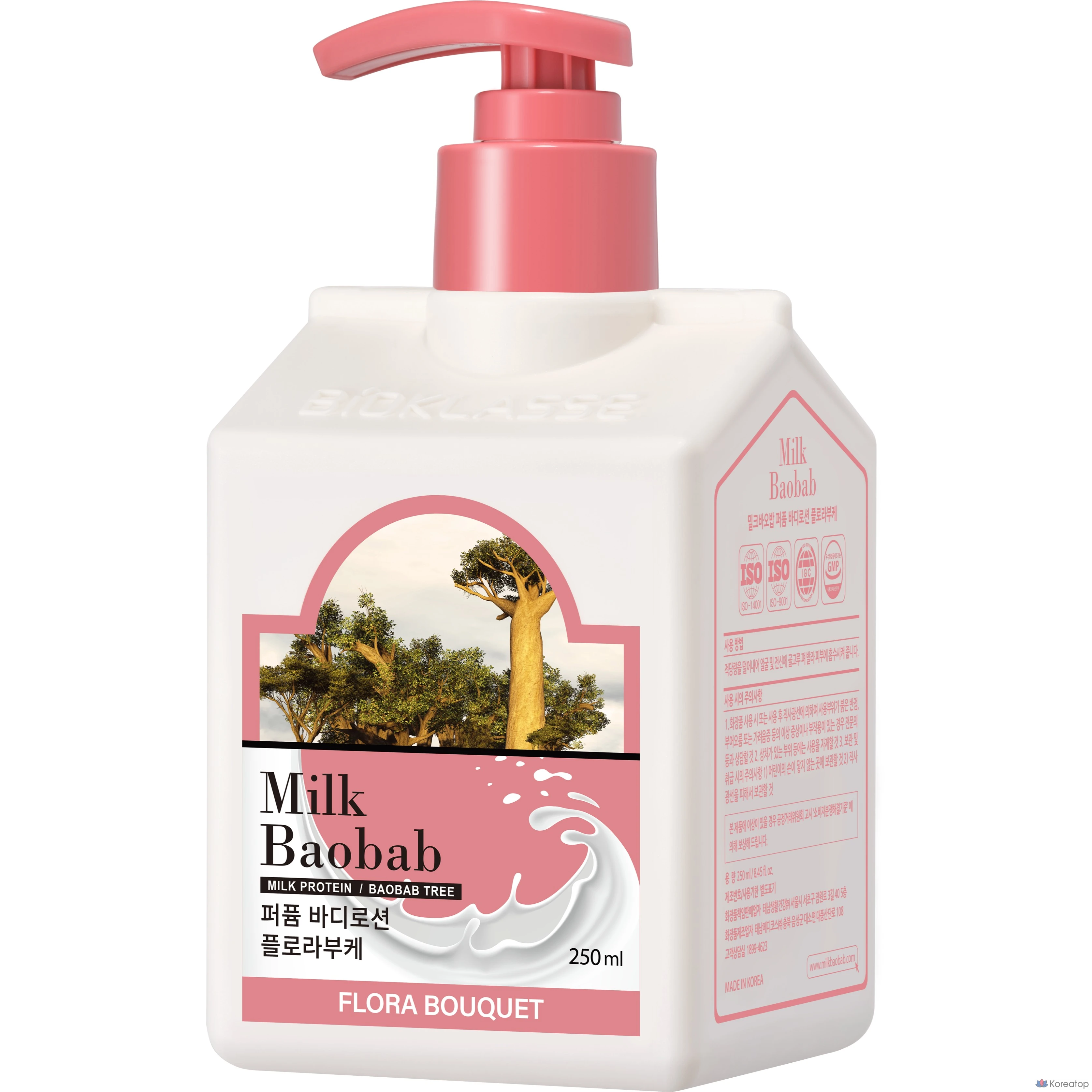 Лосьон для тела Milk Baobab Perfume Body Lotion Flora Bouquet, 250 мл, 1 шт.