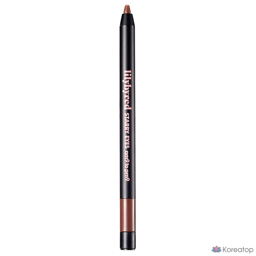 Гелевый лайнер для глаз Lilybyred Stareyes Nine to Nine Gel Eyeliner, оттенок 07 Matte Brown, 0.5 г, 1 шт.