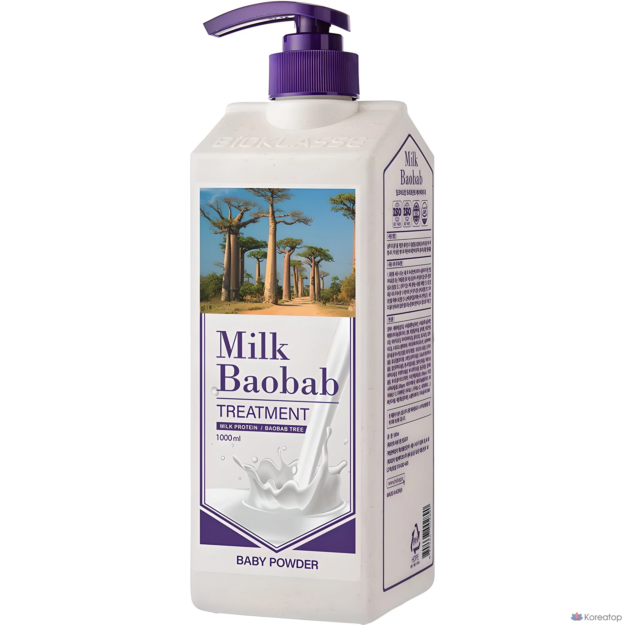 Кондиционер для волос Milk Baobab Baby Powder Hair Treatment, 1 л, 1 шт.