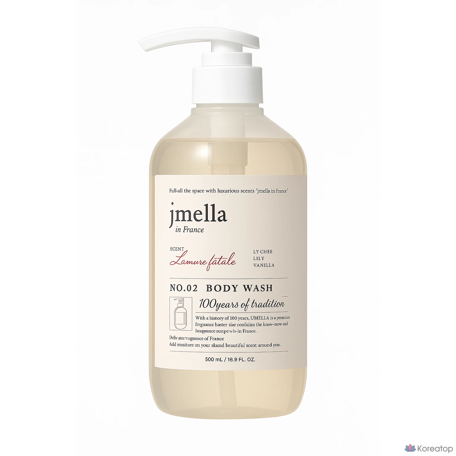 Гель для душа Jmella En France Femme Fatale Body Wash Fruity Rich, 500 мл, 1 шт.