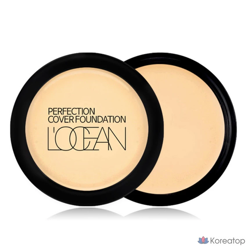Тонер L'OCEAN Cover Foundation, оттенок 21 Clear Beige, 1 шт.