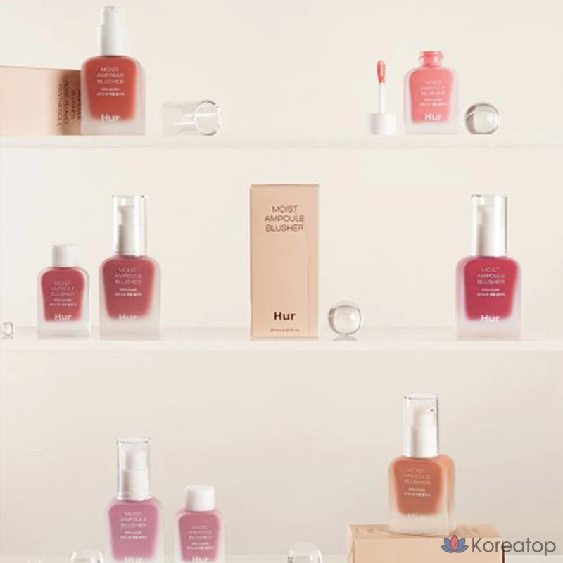Ампульная сыворотка House of Hur Moist Ampoule Blusher, оттенок 01 Nudy Beige, 20 мл, 1 шт.