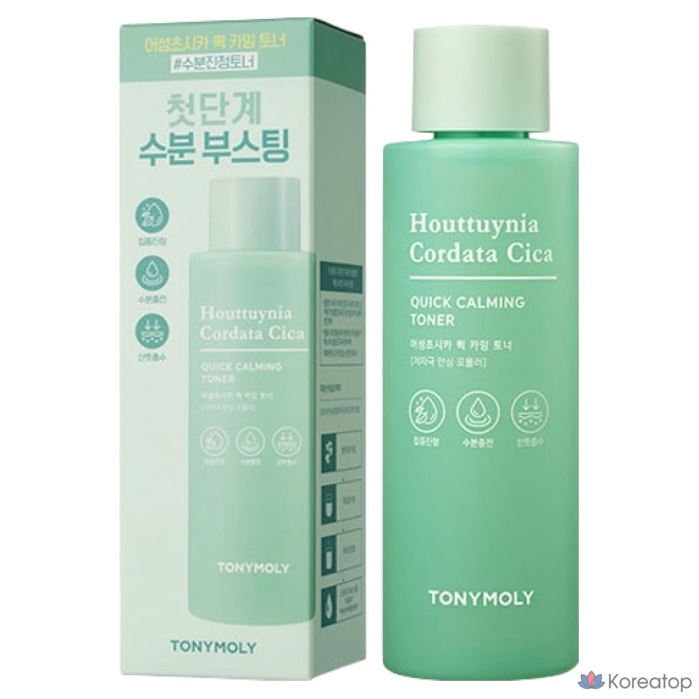 Тонер Tony Moly Aesongcho Cica Quick Calming Toner, 200 мл, 1 шт.
