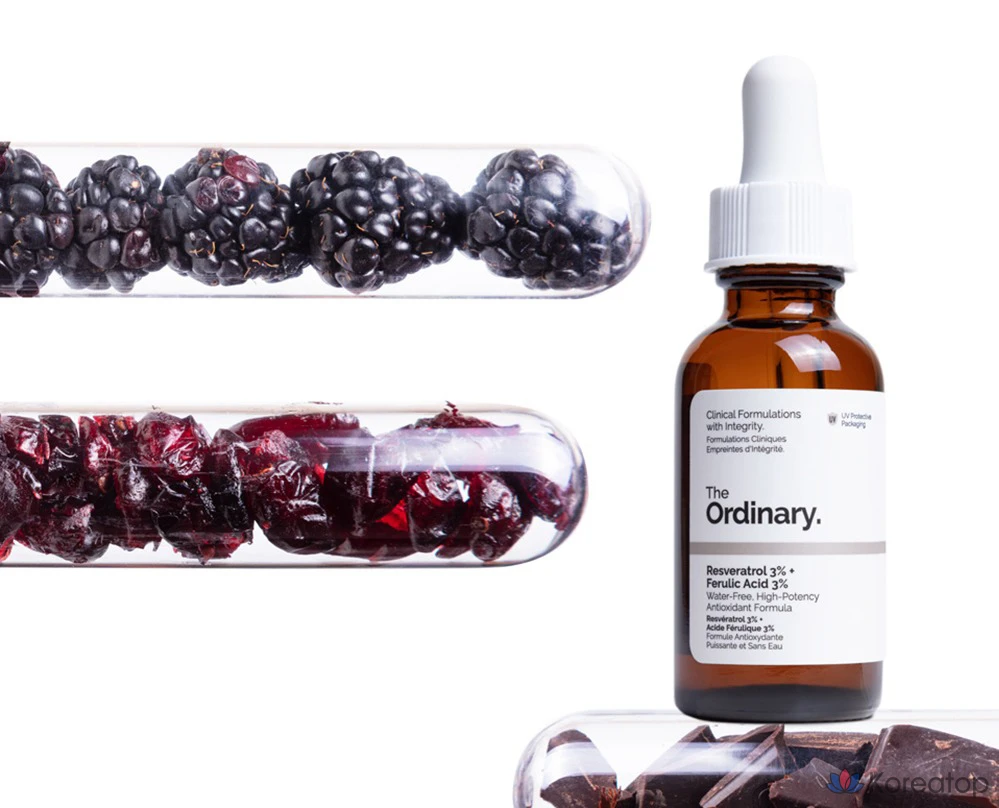 Сыворотка The Ordinary Resveratrol 3% + Ferulic Acid 3%, 30 мл, 1 шт.