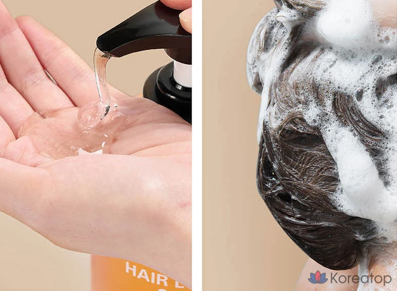 Шампунь Kundal Beer Yeast Anti-Hair Loss Shampoo, аромат Citrus Pomelo, 500 мл, 1 шт.