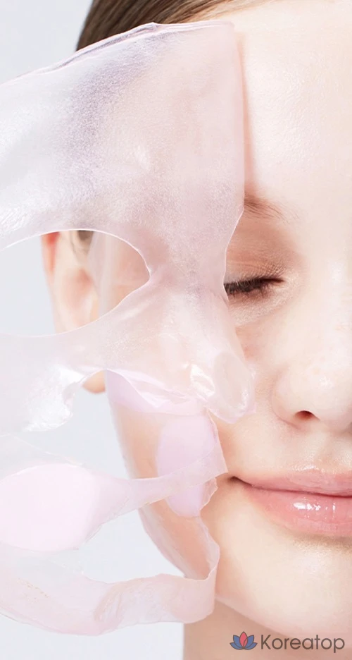 Тканевая маска для лица COSRX The Peptide Collagen Lifting Glow Hydrogel Mask, 15 шт., фото 9