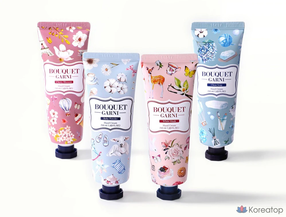 Набор для ухода Bouquet Garni Hand Cream 4-piece Set, 3 шт., фото 2