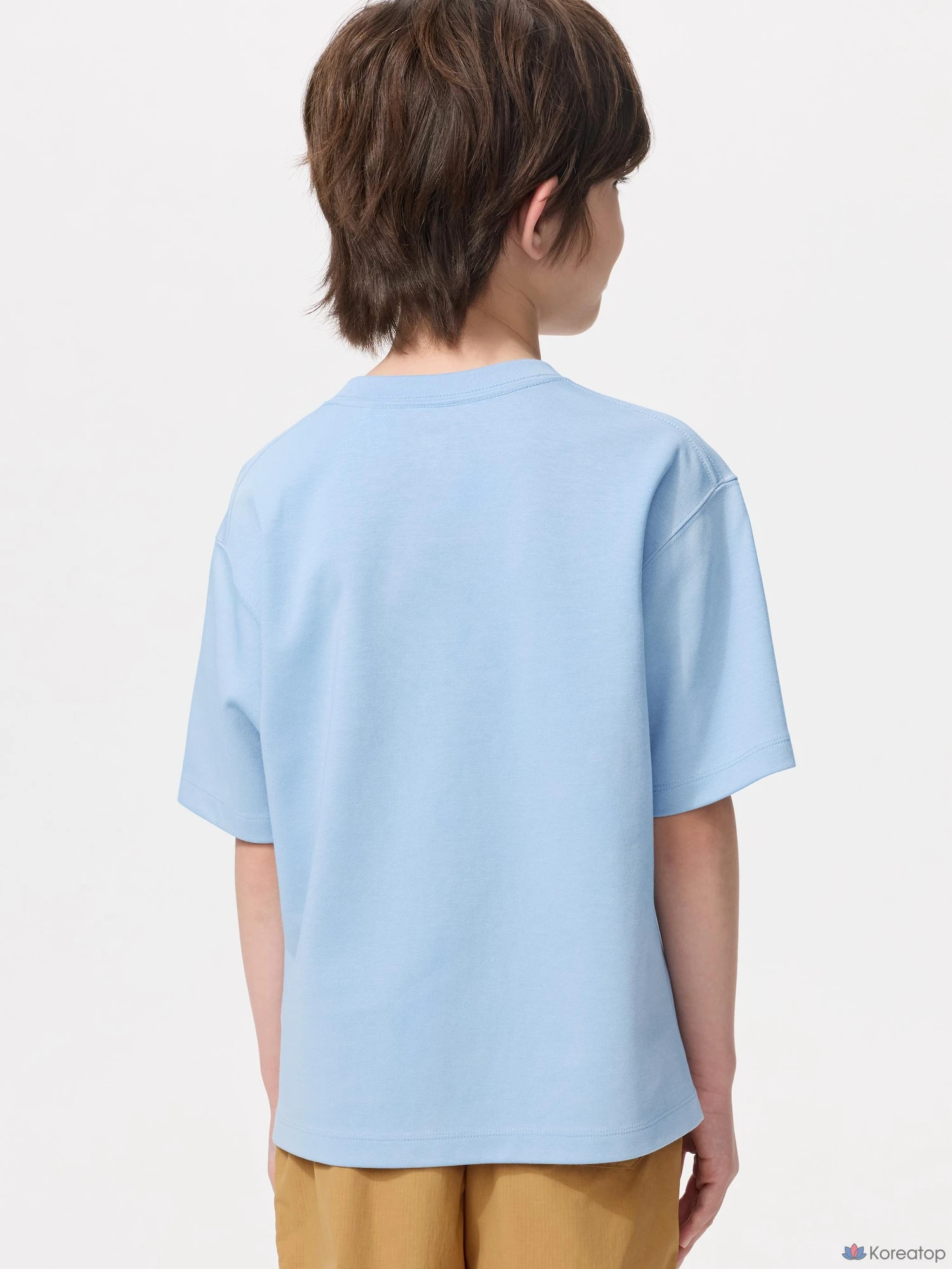Футболка детская Uniqlo AIRism Cotton Crew Neck T-Shirt