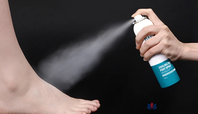 Спрей для ног DASHU Daily Cooling Deo Foot Spray, 1 шт.