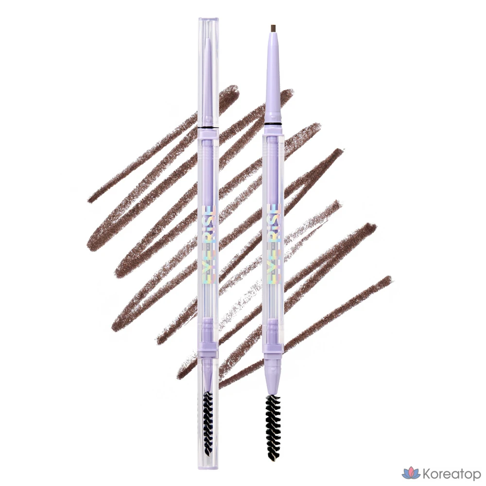 Карандаш для бровей The Face Shop Eye Rise Slim Brow, оттенок 01 Brown, 0.06 г, 1 шт.