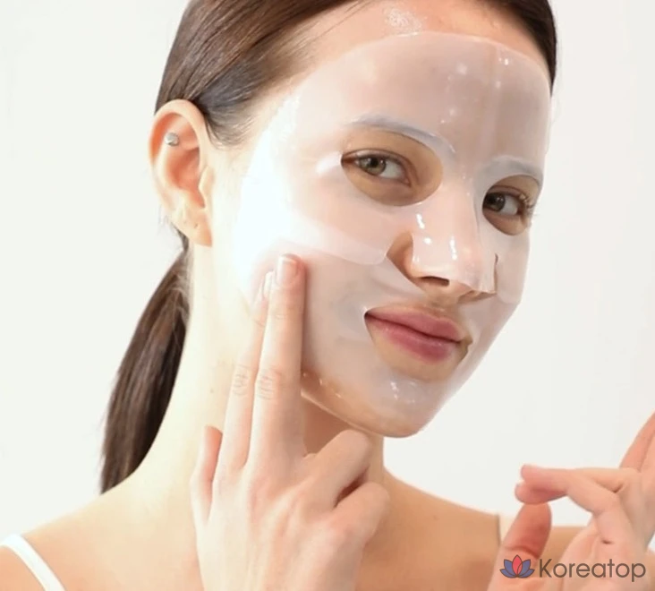 Тканевая маска для лица COSRX Advanced Snail Mucin Glass Glow Hydrogel Mask, 15 шт., фото 9