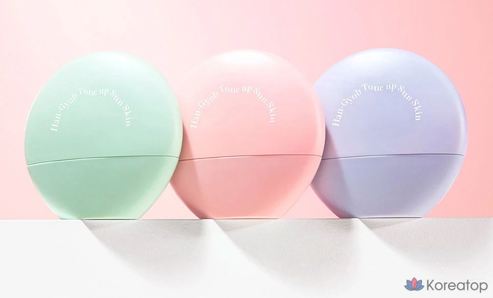 Тонер KAHI Hangeop Tone-Up Sun Skin Green SPF50+ PA++++, 40 мл, 1 шт.