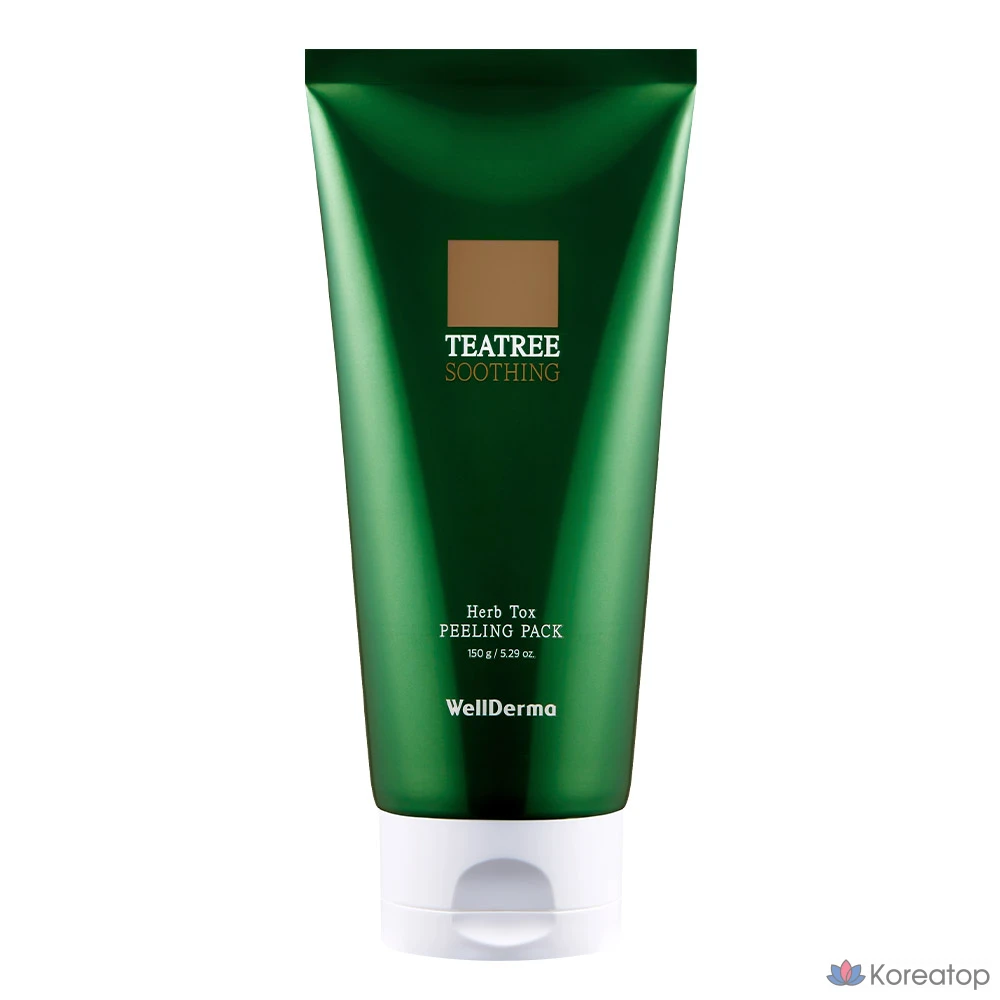 Пилинг WellDerma Chisel Tea Tree Herb Tox Peeling Pack, 150 г, 1 шт.