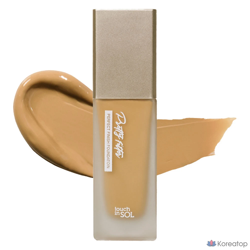 Тональный крем Touch in Sol Pretty Filter Perfect Finish Foundation, оттенок 3 Medium Tan, 35 г, 1 шт.