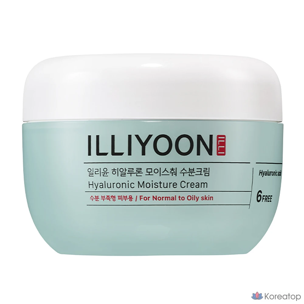 Увлажняющий крем ILLIYOON Hyaluron Moisture Cream, 100 мл, 1 шт.
