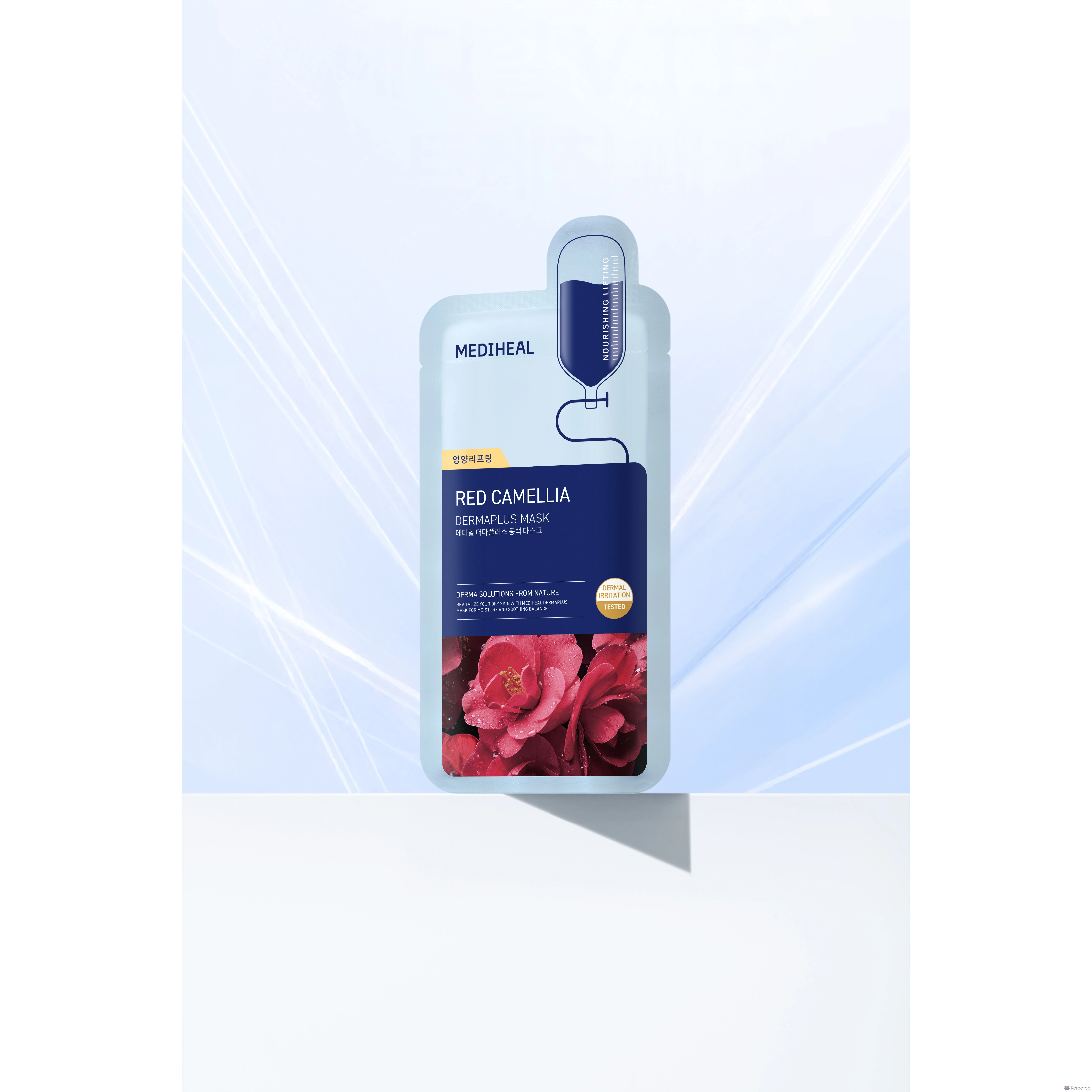 Тканевая маска для лица MEDIHEAL Derma Plus Camellia Mask, 10 шт.