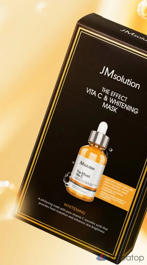 Тканевая маска для лица JM Solution The Effect Vita C &amp; Whitening Mask, 10 шт.