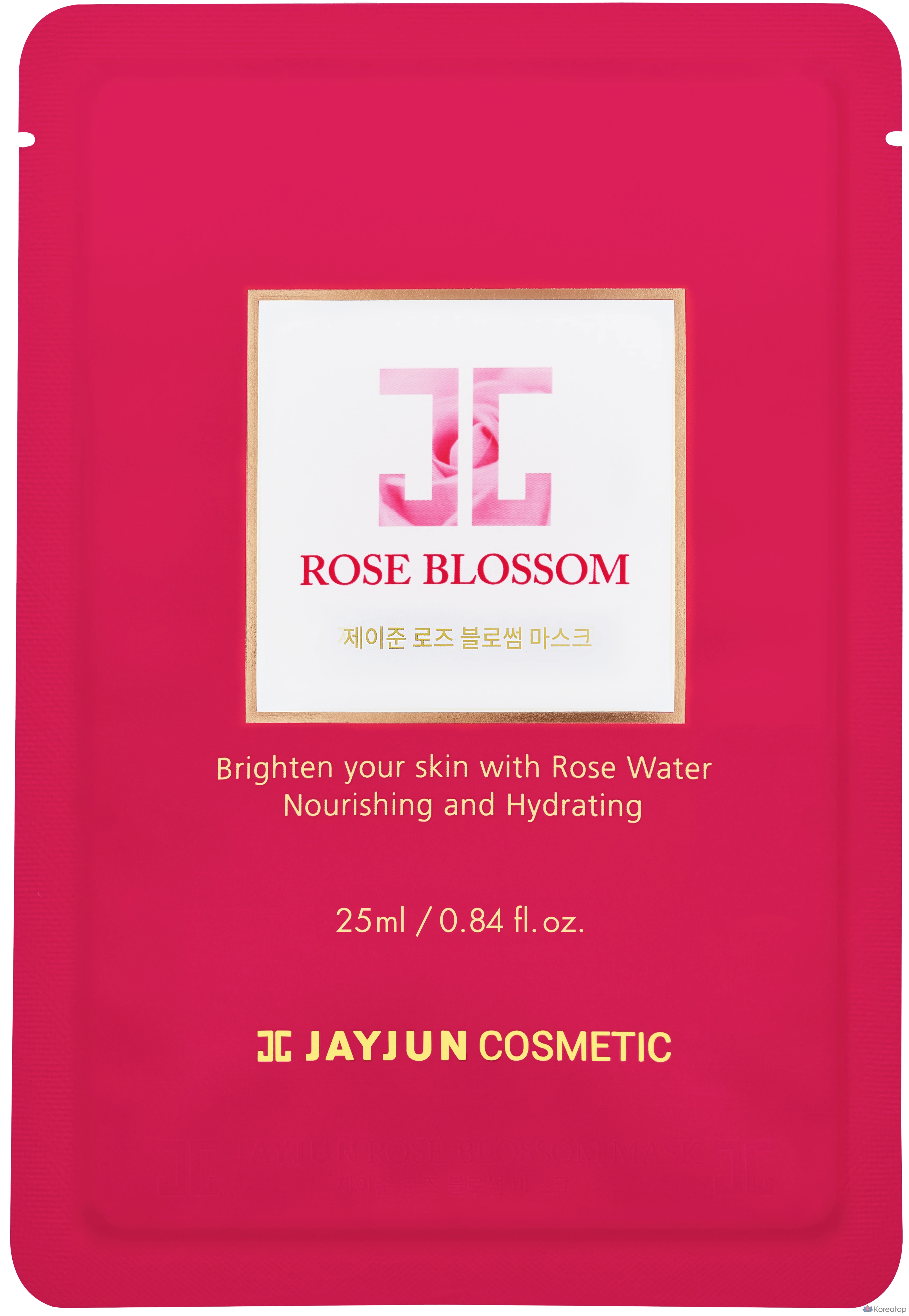 Тканевая маска для лица Jayjun Rose Blossom Mask, 25 мл, 20 шт., фото 3