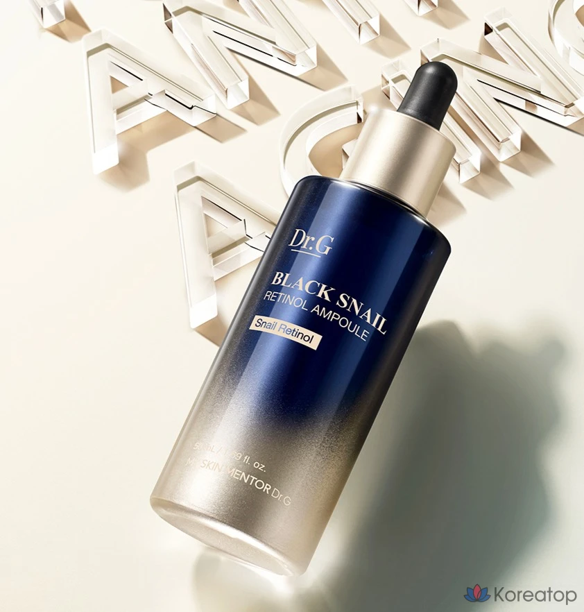 Ампульная сыворотка Dr. G Black Snail Retinol Ampoule, 50 мл, 1 шт.
