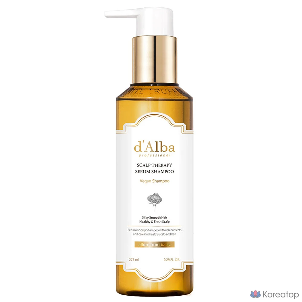 Шампунь для кожи головы d'Alba Professional Repairing Scalp Therapy Serum Shampoo, 275 мл, 1 шт.