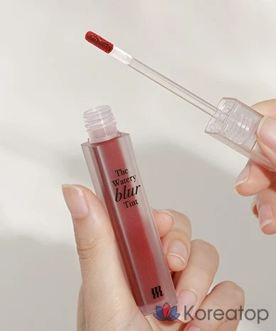 Тинт для губ MERZY The Watery Blur Tint, оттенок WB3 Unveiled Petal, 1 шт., фото 4