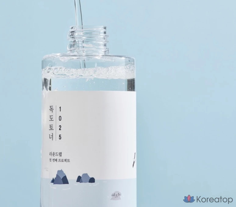 Набор для ухода Round Lab 1025 Dokdo Moisturizing 5-piece Set, 1 шт.
