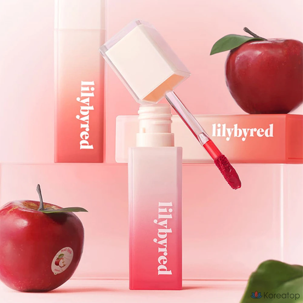 Тинт для губ Lilybyred Sweet Layer Milky Tint, оттенок 03 Strawberry Baby Shine Cheek, 1 шт., фото 6