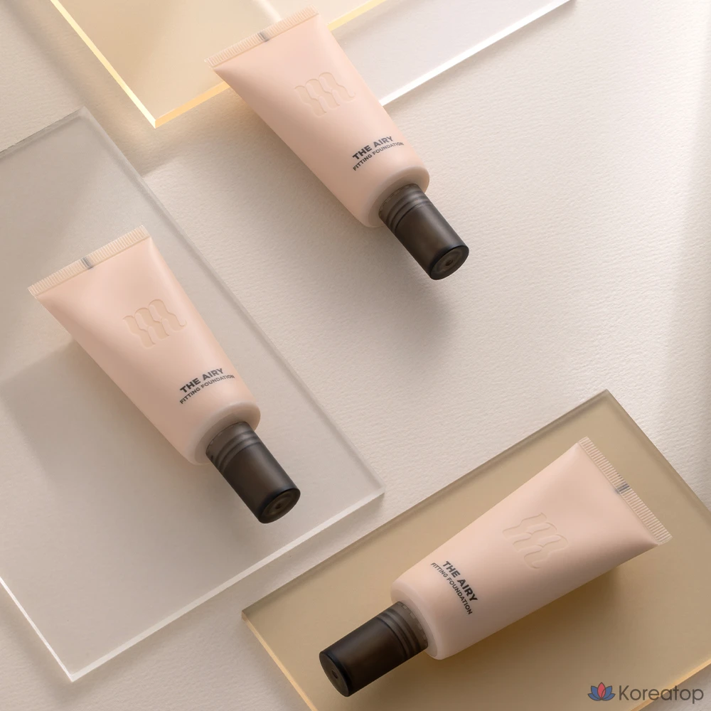 Тональная основа MERZY The Airy Fitting Foundation, оттенок AF2 Vanilla, 30 мл, 1 шт.