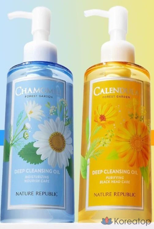 Гидрофильное масло Nature Republic Forest Garden Chamomile Cleansing Oil, 200 мл, 1 шт.
