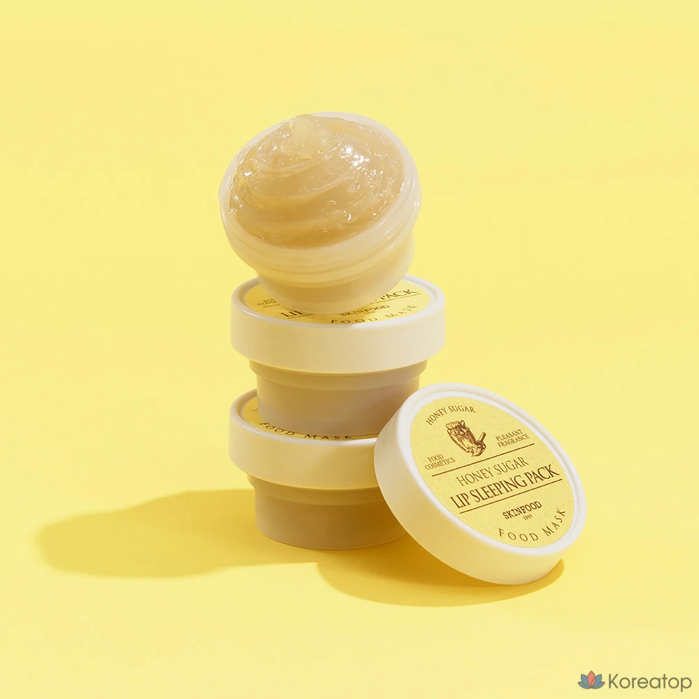 Бальзам для губ Skinfood Honey Sugar Food Mask Lip Sleeping Pack, 21 г, 1 шт.