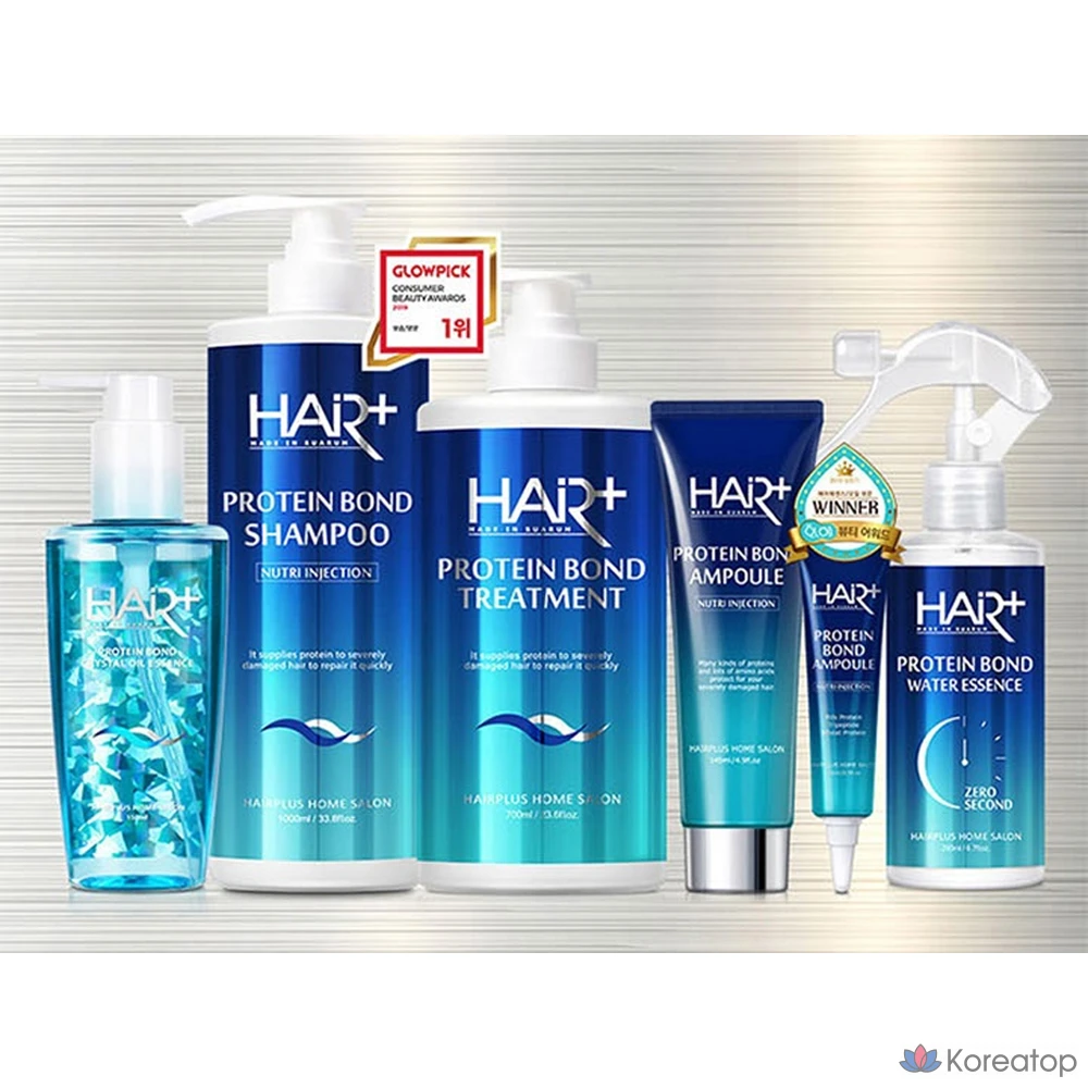Шампунь Hair Plus Protein Bond Low pH Shampoo, 1 л, 1 шт.