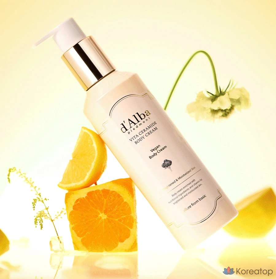Крем для тела d'Alba Vita Ceramide Body Cream, 270 мл, 1 шт.
