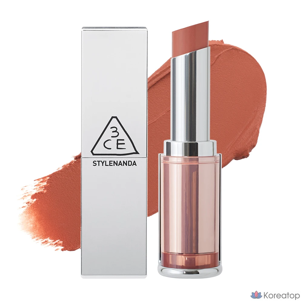 Матовый тинт для губ 3CE Blur Matte Lipstick, оттенок Apricot Filter, 1 шт.