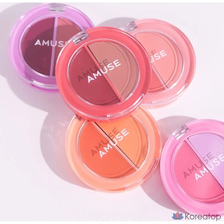 Бальзам для губ и щек AMUSE New Lip & Cheek Healthy Balm, оттенок 05 Fig, 3 г, 1 шт.