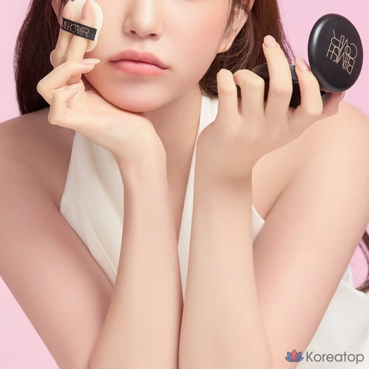 Кушон HANSKIN Blemish Cover Blur Pact, оттенок Light, 9 г, 1 шт.