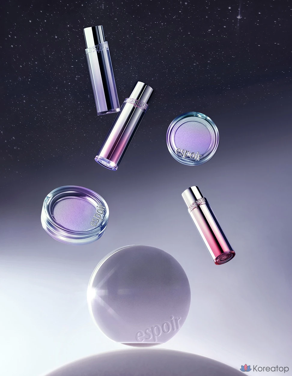 Бальзам для губ Espoir Galaxy Edition Bear Glow Lip Balm, оттенок 8 Frozen, 3 г, 1 шт., фото 9